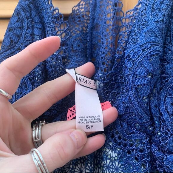 Victoria Secret’s Blue Slip Dress size small - Picture 2 of 5